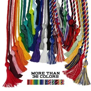 GraduationMall Graduation Honor Cord 68" Gold - color option