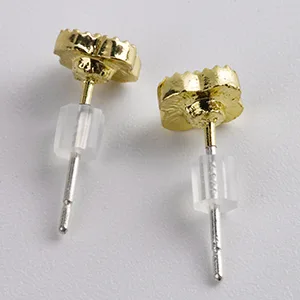 Silicone Earring Backs, 200PCS Soft Earring Stoppers, Clear Earring Backing Replacement for Stud Post Fishhook Earrings, Hypoallergenic - silicone earring backs for post earrings