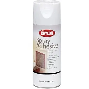 Krylon K07010 11-Ounce All-Purpose Spray Adhesive , White - product information 1