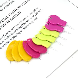Needle Threaders Tool Set 19 in 1 for Hand Sewing, Sewing Machine, DIY (5 Pcs Gourd Shaped Threaders + 5 Pcs Thumb Shaped Threaders + 2 Pcs Drawstring Threaders + 2 Pcs Seam Rippers + 5Pcs Needles) Gourd Shape+Thumb Shape - Material