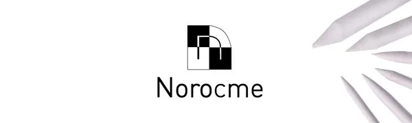 12 PCS Blending Stumps and Tortillions Paper Art Blenders with Sandpaper Pencil Sharpener Pointer for Student Artist Charcoal Sketch Drawing Tools - logo norocme