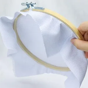 Similane 6 Pieces Aida Cloth 14 Count Cross Stitch Fabric, White, 12 by 18-Inch - product information 4
