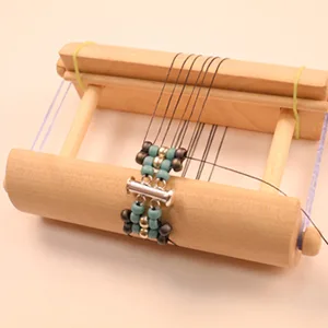 The Beadsmith Endless Loom Rod Set Accessory Pack by Deb Moffatt Hall, for 6 and 6.5" Bracelet, for Making Jewelry and Beading Bracelets - Endless Loom with a clasp