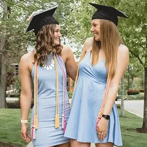 Graduation Honor Cords, 68" Long (Royal Blue/White/Red) - 211TR