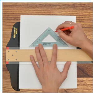 Westcott Plastic Ruler 12"-Zero Centering - measuring