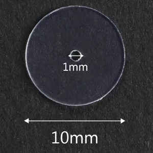 WILLBOND Clear Disc Pads to Stabilize Earrings, Plastic Discs for Earring Backs (200) - product information 2