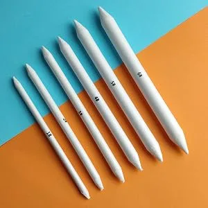 6 PCS Blending Stumps and Tortillions, Sketch Drawing Tools, Paper Art Blenders for Student Sketch Drawing - Blending stumps set
