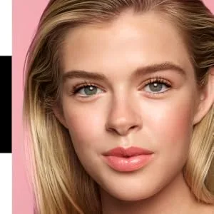 COVERGIRL, Clean Fresh Skin Milk Foundation, Medium, 1 Fl Oz (Pack of 1) 560 Medium 1 Fl Oz (Pack of 1) Foundation - Model with finished look using COVERGIRL Clean Fresh Skin Milk