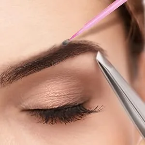 HGLOZ Microswabs for Eyelash Extensions Pack of 500 in Pink  2mm Soft Micro Applicator Brush with Microfiber Wands  Suitable for Cleaning and Applying Make-up - MICRO BRUSHES