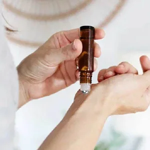 LotFancy 6pc 10ml Roller Bottles for Essential Oils, Amber Glass Empty Bottle with Stainless Steel Roller Balls, Leakproof Roll on Perfume Bottles, Includes 2pc 4ml Droppers Amber (Pack of 6) - amber glass roll on botters for oil