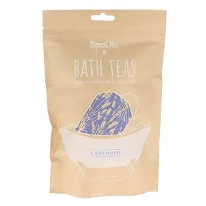 SpaLife Naturally Infused Bath Tea (3 Pack) (Lavender) - lavender bath tea