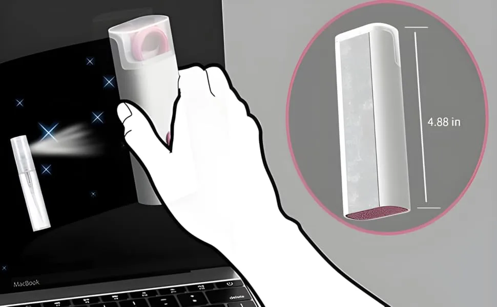 ecomlab kit 5 Multi-Function Cleaning Tools for Airpods, Brush Pen Shape Helpful to Clean cellphones, AirPods, Computers, Earbuds, laptops, Keyboards, Charging Ports, and Other Electronic Devices. 5 IN 1 White - product information 5
