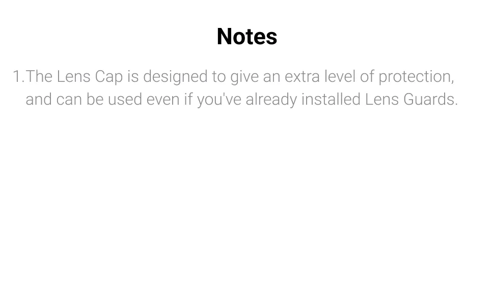 Insta360 X3 Lens Cap - Insta360 X3 Lens Cap