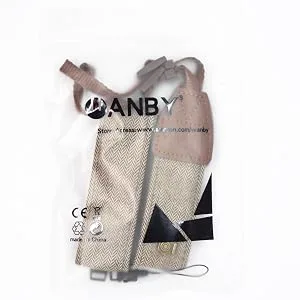 WANBY Camera Strap Brown Canvas Neck Shoulder Strap with Quick Release Buckles for DSLR SLR - camera strap