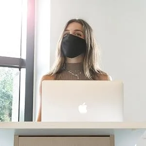 Case-Mate Safe+Mate x Cloth Face Mask - Washable & Reusable - Adult S/M - Cotton - Includes Filter - 3 Pack - Black/Navy/Gray 3 Pack - Black/Navy/Gray Small/Medium (Pack of 3) - safe+mate