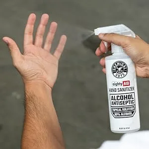 Chemical Guys HYG10016 Alcohol Antiseptic 80% Topical Solution Hand Sanitizer (16 oz), 16. Fluid Ounces - eightyaid
