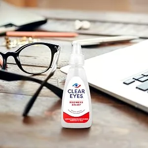 Clear Eyes 7 Symptom Relief Eye Drops, 0.5 Fl Oz 7 Symptom Relief 0.5 Ounce - Clear Eyes red eye drops