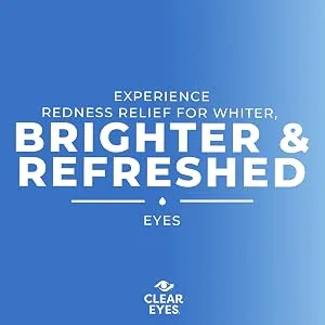 Clear Eyes 7 Symptom Relief Eye Drops, 0.5 Fl Oz 7 Symptom Relief 0.5 Ounce - redness eye drops