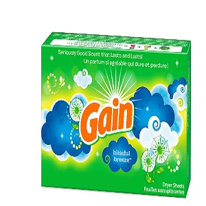 Gain Fabric Softener Dryer Sheets, Blissful Breeze, 120 Count Dryer Sheets, 120 Count - product information 2
