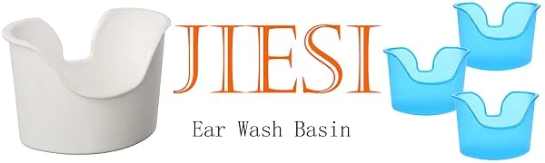 Ear Wash Basin - Compatible with Doctor Easy (TM) Elephant, Rhino and Wax-Rx (TM) Ear Wash Systems White - erp008