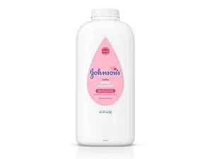 Johnson's Baby Powder with Naturally Derived Cornstarch Aloe & Vitamin E, Hypoallergenic, 9 oz 9 Ounce (Pack of 1) - Johnson