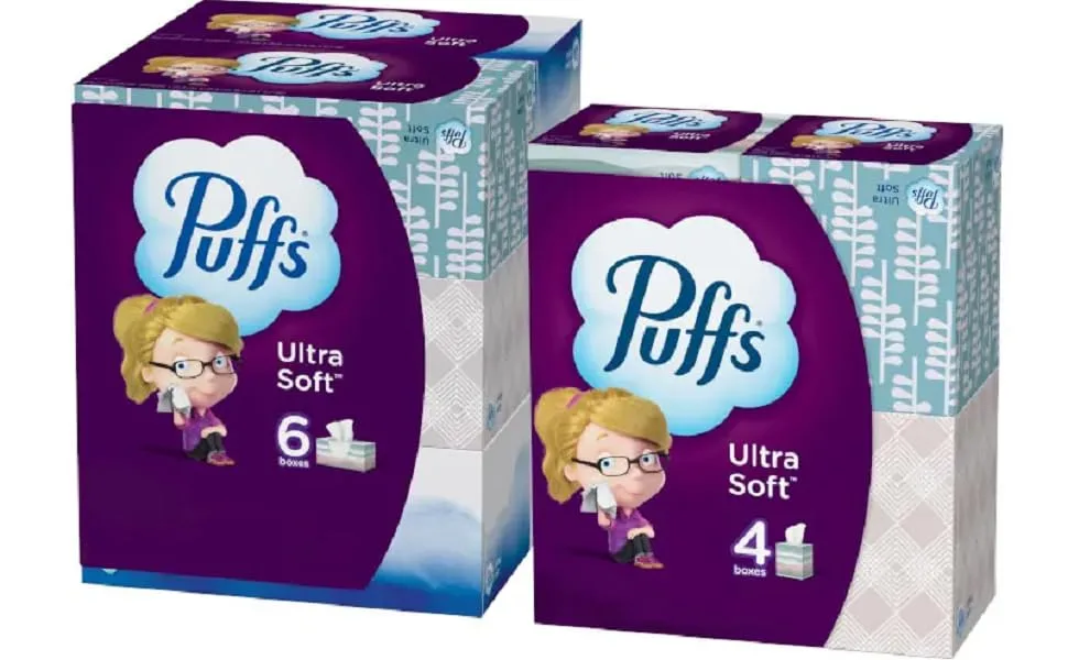 Puffs Cube Ultra Design Tissues 1 box 56 ct - product information 1
