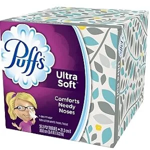 Puffs Cube Ultra Design Tissues 1 box 56 ct - product information 2