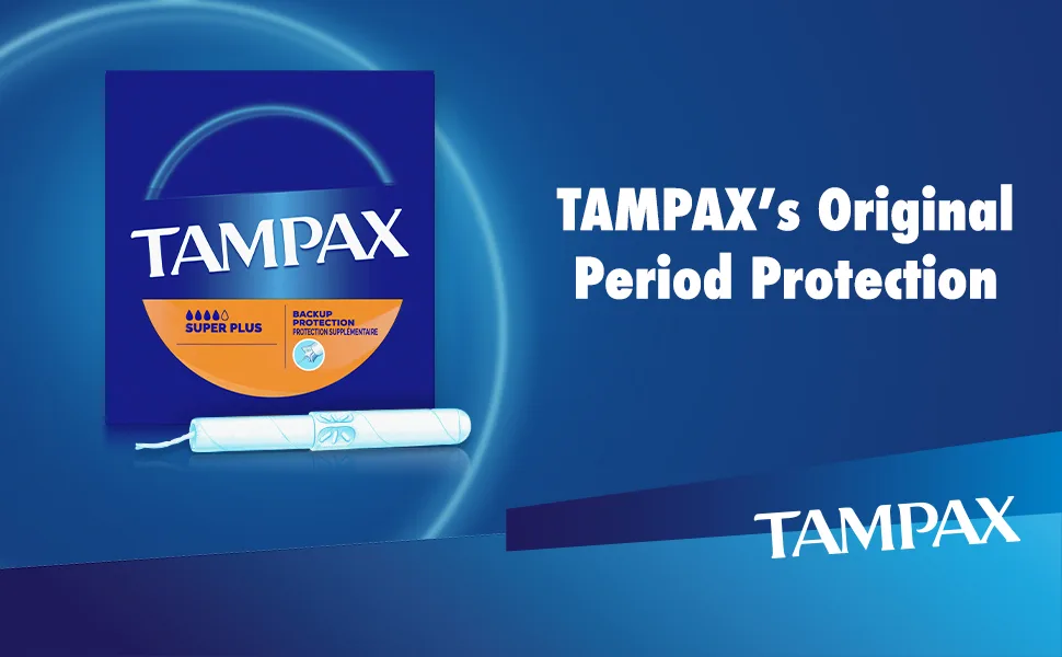Tampax Tampons, Super Plus Absorbency, Cardboard Applicator, Leakgaurd Skirt, Unscented, 40 Count - Tampax