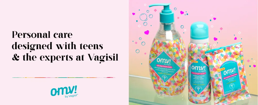 Anti-Itch Serum, Vanilla Clementine, 1.7 oz - OMV: Personal care designed with teens & the experts at Vagisil