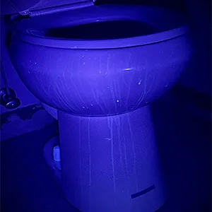 Beike UV Flashlight Black Light, Powerful Small Blacklight Flashlight UV Light, 12 LED Mini Black Light Flashlight, Pet Urine Detector Light for Pet Urine Detection (Dog Cat), Scorpion, Resin Curing 12 LED UV Flashlight - Bathroom Stain Detection