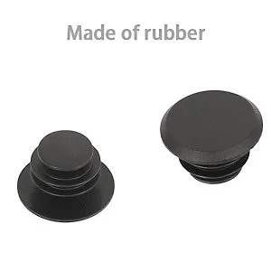 CAMVATE 4 Pieces Handlebar Bar End Plugs Caps ATB MTB Bungs for Bike Bicycle Cycle Camera Grip - 1341 - C1341-3