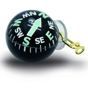 Coghlan's Ball-Type Pin-On Compass - Coghlan