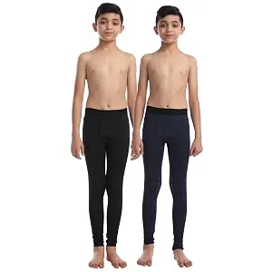 CVVTEE Boys Compression Pants Base Layers Soccer Hockey Tights Athletic Leggings Thermal for Kids Black 12 - kids baselayer blknay pants
