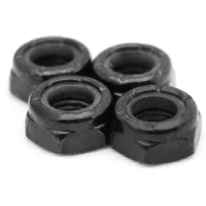 4 Axle Nuts for Skateboard Longboard Trucks - Full Set of Dimebag Truck Lock Nuts 5/16 (Standard) - Dime Bag Axle Nuts for skateboards and longboards