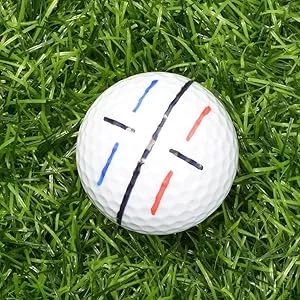 8 Pack Precision Golf Ball Marker, Upgrade Golf Accessories, 4 Golf Ball Marking Stencils and 4 Colors Golf Ball Markers, Golf Ball Line Marker Tool, Golf Ball Alignment and Identification Tool - golf ball marker