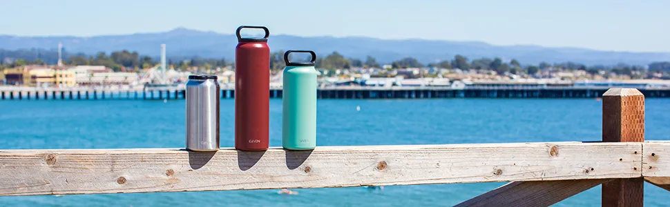 GiiVEN 20 oz. Tumbler Lava Red - GiiVEN empowered by MiiR stainless steel coffee tea tumbler water hydration bottle