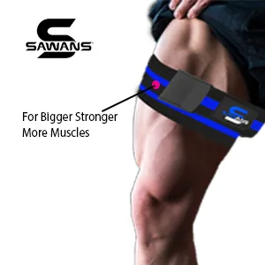 SAWANS Exercise Obstruction Bands Blood Flow Resistance Bands Fitness Specially Muscle Growth Designed Pairs - Glutes, Thigh