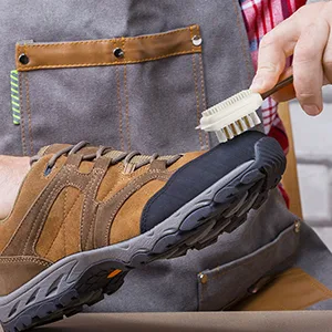 Shacke Suede & Nubuck 4-Way Leather Brush Cleaner - suede brush cleaning