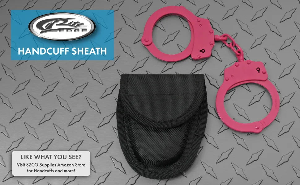 Handcuff Sheath-Holster-Holder, Heavy Duty Nylon - Rite Edge Handcuff Sheath