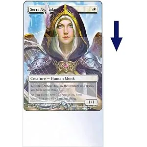 100 Pcs Soft Trading Card Sleeves, Top Loading Sleeves for Standard Cards 2.5" X 3.5",Ultra-Clear Card Protector for Game Cards, Baseball Cards - product information 3