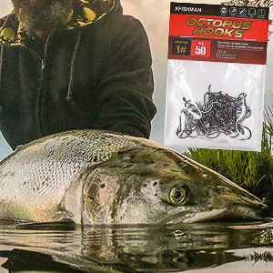 Octopus-Hook-Fishing-Beak-Circle-Hooks-Freshwater-Red-Black-100-50 Pack 2-Black Size:8 100-Pack - octopus hooks