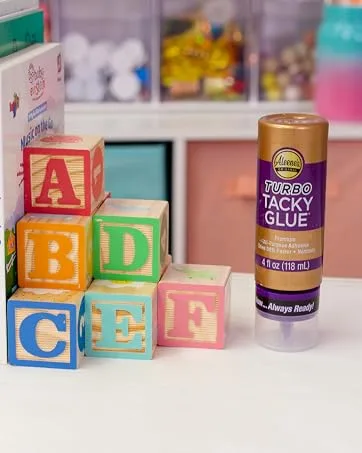 Aleene's Glitter Snow 4oz - Super Tacky glue