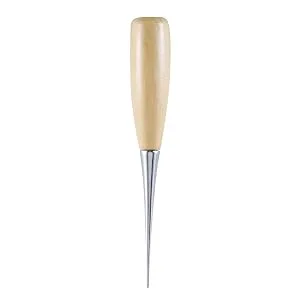 BeeSpring Leather Sewing Awl Wood Handle Drillable Awl Pin Punching Hole Maker Stitching Overstitch Sewing Awl Kit - B01G84NSYG-2