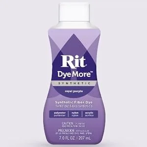 Rit DyeMore Liquid Dye, Royal Purple 7-Ounce 7-Ounce Royal Purple - product information 1