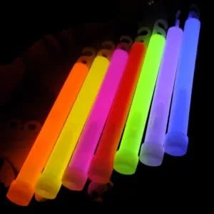 Be Ready Military Chemical Light Sticks for Emergency Kits | Survival & Camping | Hurricane & Disasters 2PK Red - Glow