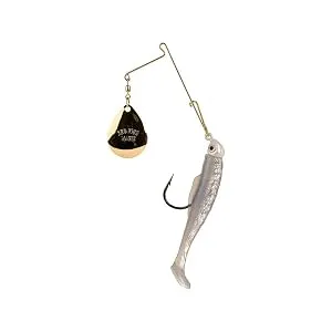 Strike King Saltwater Flats Jig Head Bait Chartreuse 1/4oz - Redfish Magic Spinnerbait