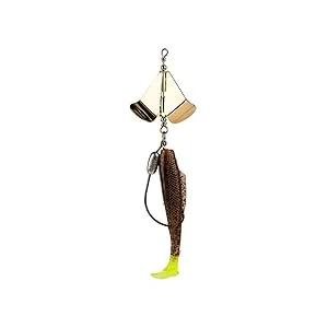 Strike King Redfish Magic Saltwater SB Bait Blue Crab/Red Head 1/4oz - Redfish Magic Spot Tail