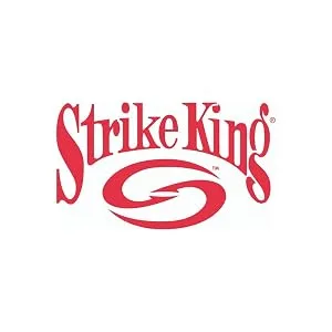 Strike King Red Eye Shad Bait 0.5-Ounce Smokey Chrome Blue - Strike King Logo