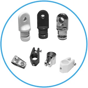 Taylor Made Products 11736 Bimini Marine Hinge Thumb Screw Black - unspecified