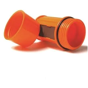 UCO Waterproof Match Case with Integrated Striker and 2 Replacement Strikers Orange - product information 2